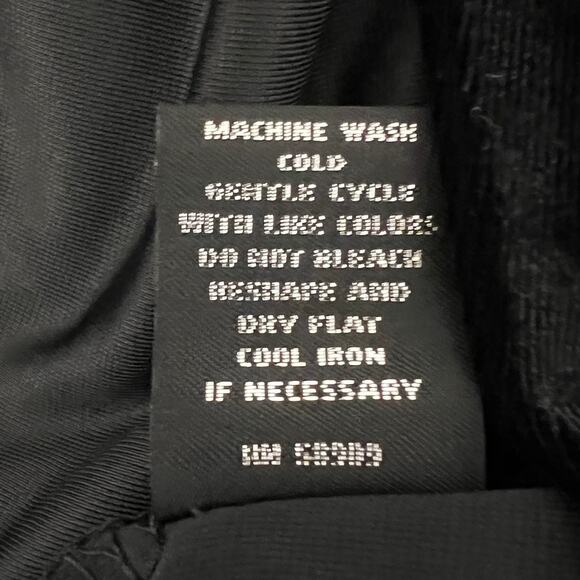 Slim Factor Investments Velvet Tunic Top 2X Black Bell Sleeve Sheer Insets - Picture 7 of 9